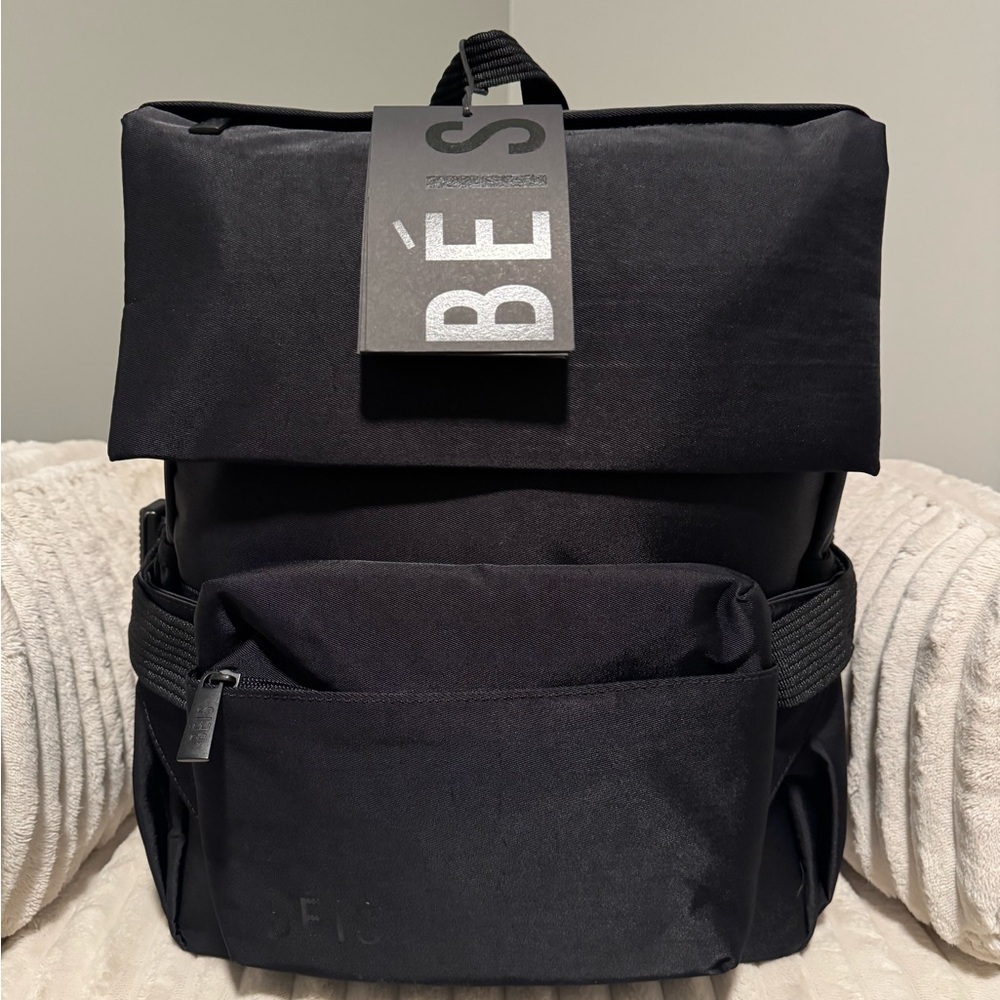 Brand new with tags Beis ultimate diaper bag in black.